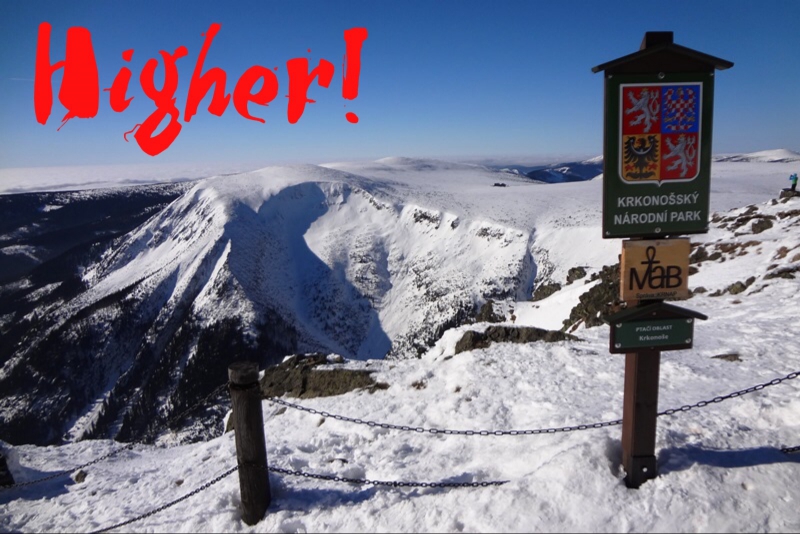 HIGHER! - THE HIGHEST PEAK OF THE CZECH REPUBLIC HIGHER! - THE HIGHEST PEAK OF THE CZECH REPUBLIC